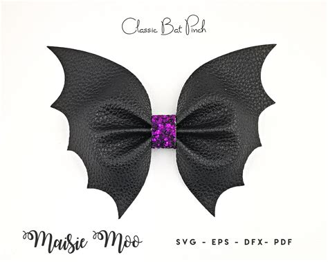 Bat Bow Template